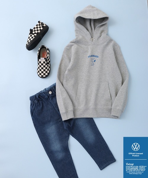 【セール】PEANUTS×Volks wagen ピーナッツ×フォルクスワーゲンプリントプルパーカー（パーカー）｜Volkswagen（フォルクスワーゲン）