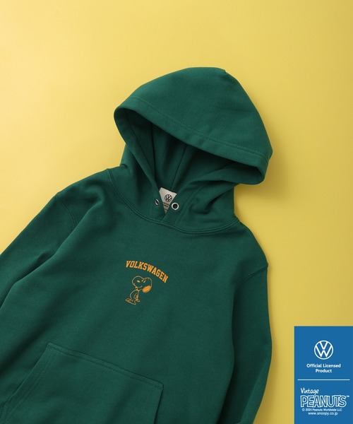 【セール】PEANUTS×Volks wagen ピーナッツ×フォルクスワーゲンプリントプルパーカー（パーカー）｜Volkswagen（フォルクスワーゲン）