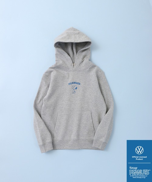 【セール】PEANUTS×Volks wagen ピーナッツ×フォルクスワーゲンプリントプルパーカー（パーカー）｜Volkswagen（フォルクスワーゲン）