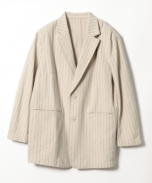 niko and...（ニコアンド）の「[MODE NORM CORE]ルーズ2Bジャケットアソート（テーラードジャケット・レディース・ベージュ/インディゴブルー・FREE）」の12枚目の写真