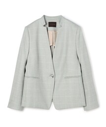 定31900円【トゥモローランド】ドレーププレインウェーブ ノーカラージャケット 楽天市場】【SALE／60%OFF】ドレーププレインウェーブ ノー