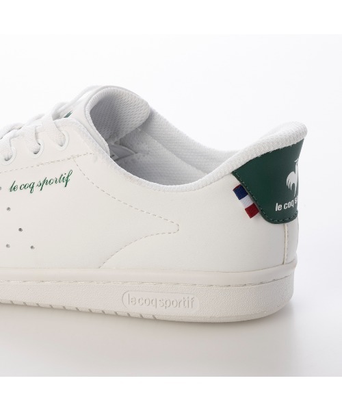le coq sportif（ルコックスポルティフ）の「コートスタイルスニーカー（ラローランSI）（スニーカー・レディース・ホワイト/ブラック/グリーン系その他・24.5cm/24cm/23.5cm/23cm/22.5cm）」の8枚目の写真