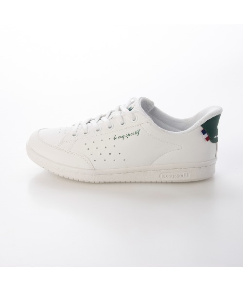 le coq sportif（ルコックスポルティフ）の「コートスタイルスニーカー（ラローランSI）（スニーカー・レディース・ホワイト/ブラック/グリーン系その他・24.5cm/24cm/23.5cm/23cm/22.5cm）」の4枚目の写真