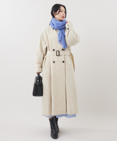 KATHARINE ROSS（キャサリンロス）の「【KATHARINE ROSS】ライナー付トレンチコート（トレンチコート・レディース・アイボリー/キャメル・MEDIUM）」の15枚目の写真