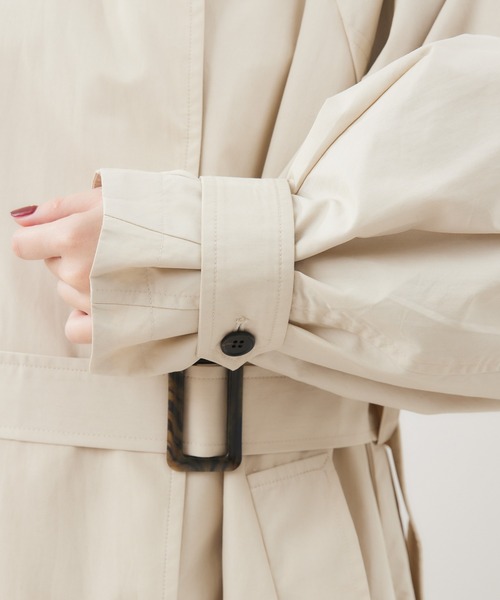 KATHARINE ROSS(キャサリンロス)の「【KATHARINE ROSS】ライナー付トレンチコート(トレンチコート・レディース・キャメル/アイボリー・MEDIUM)」の17枚目の写真