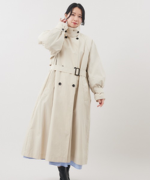 KATHARINE ROSS（キャサリンロス）の「【KATHARINE ROSS】ライナー付トレンチコート（トレンチコート・レディース・アイボリー/キャメル・MEDIUM）」の14枚目の写真