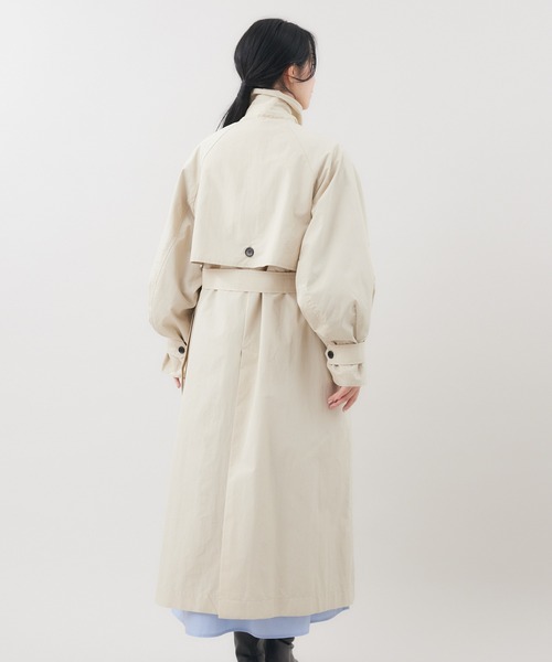 KATHARINE ROSS（キャサリンロス）の「【KATHARINE ROSS】ライナー付トレンチコート（トレンチコート・レディース・アイボリー/キャメル・MEDIUM）」の22枚目の写真