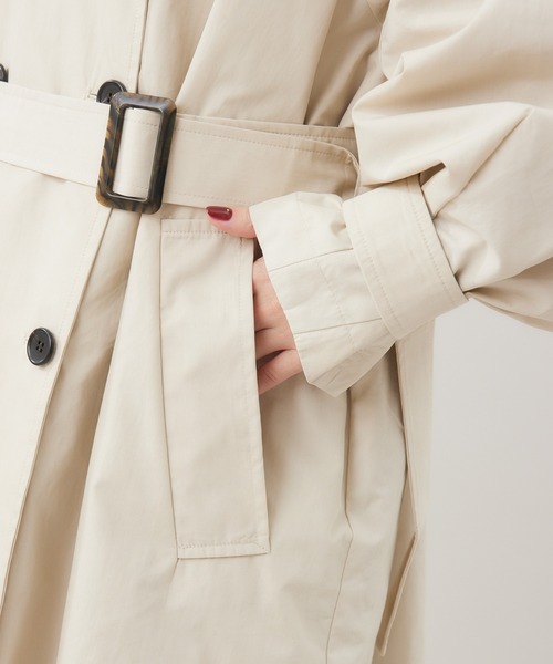 KATHARINE ROSS(キャサリンロス)の「【KATHARINE ROSS】ライナー付トレンチコート(トレンチコート・レディース・キャメル/アイボリー・MEDIUM)」の22枚目の写真