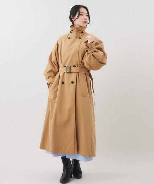 KATHARINE ROSS（キャサリンロス）の「【KATHARINE ROSS】ライナー付トレンチコート（トレンチコート・レディース・アイボリー/キャメル・MEDIUM）」の4枚目の写真