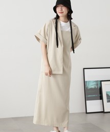 N.（N. Natural Beauty Basic） | ◆ハーフスリーブジャケット＆キャミワンピースセット(ワンピース)