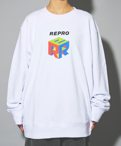 RePRODUCTION LABEL(リプロダクションレーベル)の「【ZOZO限定】【RePRODUCTION LABEL / リプロダクションレーベル】立体ロゴスウェット(スウェット・レディース・杢グレー/ブラック/ホワイト・M/L/XL)」の14枚目の写真