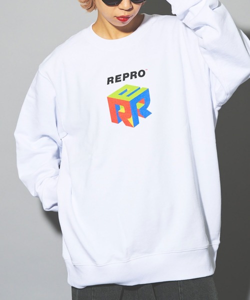 RePRODUCTION LABEL(リプロダクションレーベル)の「【ZOZO限定】【RePRODUCTION LABEL / リプロダクションレーベル】立体ロゴスウェット(スウェット・レディース・杢グレー/ブラック/ホワイト・M/L/XL)」の7枚目の写真