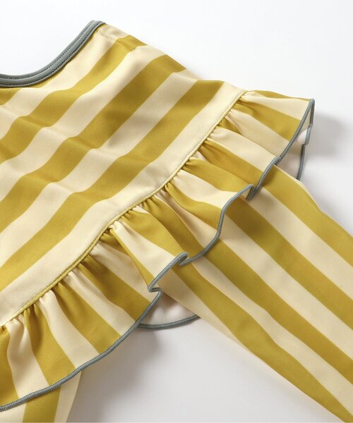 p.premier（ピードットプルミエ）の「ラッシュガードいらずのフリル衿セパレート水着（水着・キッズ・ブラック/イエロー/ブラウン・80/90/100/110/120/130/140）」の13枚目の写真