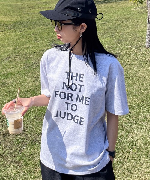 Chillfar(チルファー)の「アソートプリントロゴTシャツ(Tシャツ/カットソー・レディース・ホワイト系/ホワイト系1/ホワイト系2/ブラウン系1/杢グレー/ブルー/アイボリー系/グレー系/ネイビー系/ホワイト系3/ホワイト/ブラウン/アイボリー系1/グレー系1/ネイビー系1/オートミール/ネイビー/ブルー系/ブルー系1/イエロー系1・FREE)」の12枚目の写真