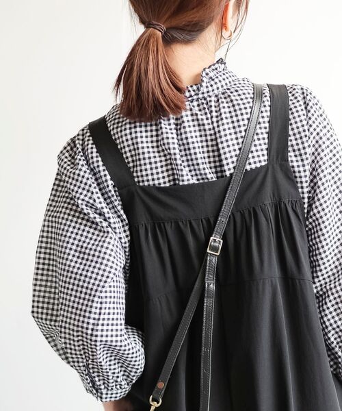 rps(アールピーエス)の「ナイロンオールインワン(サロペット/オーバーオール・レディース・ブラック/チャコールグレー/ライトカーキ・フリー)」の18枚目の写真