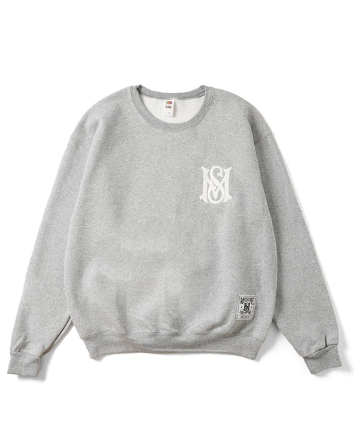 MFC STORE（エムエフシーストア）の「MFC STORE MSLOGO CREWNECK GLOW IN THE DARK（スウェット・メンズ・ブラック/ネイビー/グレー・L/XL/M）」の4枚目の写真