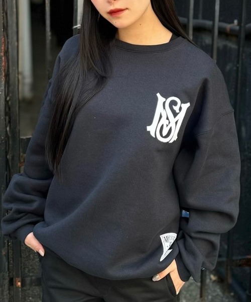 MFC STORE（エムエフシーストア）の「MFC STORE MSLOGO CREWNECK GLOW IN THE DARK（スウェット・メンズ・ブラック/ネイビー/グレー・L/XL/M）」の5枚目の写真
