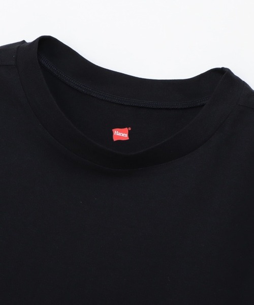 HANES(ヘインズ)の「【Hanes】スリーブレスTee HW3-Z102 / HW3-B102(Tシャツ/カットソー・レディース・ブラック/ホワイト/ライトブルー/グレイッシュベージュ/ベージュ/チャコールグレー・FREE)」の14枚目の写真