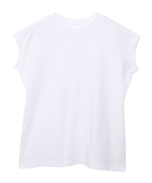 HANES(ヘインズ)の「【Hanes】スリーブレスTee HW3-Z102 / HW3-B102(Tシャツ/カットソー・レディース・ブラック/ホワイト/ライトブルー/グレイッシュベージュ/ベージュ/チャコールグレー・FREE)」の12枚目の写真