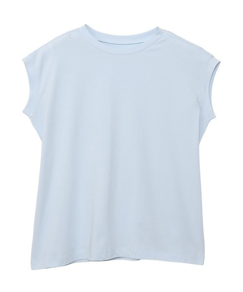 HANES(ヘインズ)の「【Hanes】スリーブレスTee HW3-Z102 / HW3-B102(Tシャツ/カットソー・レディース・ブラック/ホワイト/ライトブルー/グレイッシュベージュ/ベージュ/チャコールグレー・FREE)」の9枚目の写真