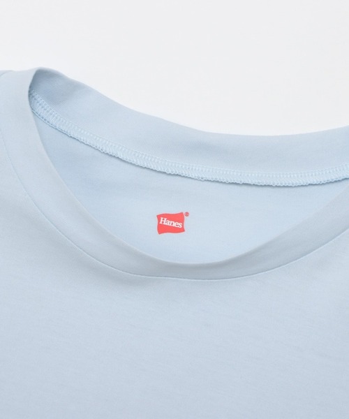 HANES(ヘインズ)の「【Hanes】スリーブレスTee HW3-Z102 / HW3-B102(Tシャツ/カットソー・レディース・ブラック/ホワイト/ライトブルー/グレイッシュベージュ/ベージュ/チャコールグレー・FREE)」の8枚目の写真
