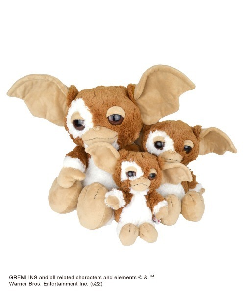 NICI/GREMLINS ぬいぐるみ/ギズモ ブラウン 35cm（おもちゃ）｜nici