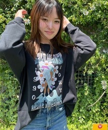 ROXY | SALT WATER L/S TEE/ロキシー長袖袖プリントロンT(Tシャツ/カットソー)