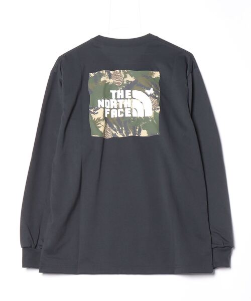THE NORTH FACE(ザノースフェイス)の「ザ ノース フェイス THE NORTH FACE L/S TNF Bug Free Tee_ロングスリーブTNFバグフリーティー(Tシャツ/カットソー・メンズ・ホワイト/ダークグレー・M/L/S/LL)」の4枚目の写真