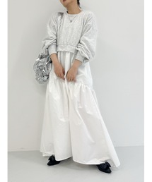 jumelle（ジュメロ）の「sweat tiered op【低身長~高身長】（ワンピース）」