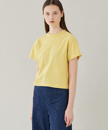 Bshop | Sunray SPIRIT | コットン クルーネックTシャツ WOMEN(Tシャツ/カットソー)