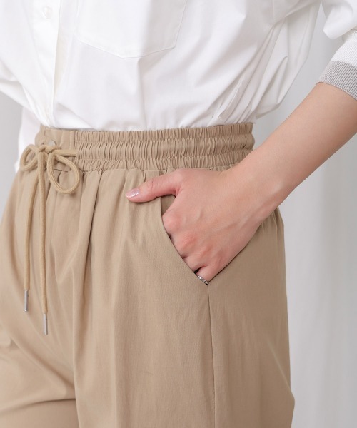 Bou Jeloud（ブージュルード）の「ストレッチカーゴパンツ（カーゴパンツ・レディース・ベージュ/ネイビー・38）」の11枚目の写真