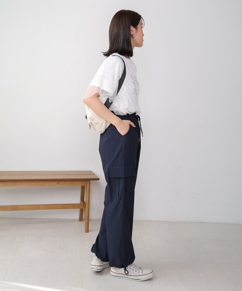 Bou Jeloud（ブージュルード）の「ストレッチカーゴパンツ（カーゴパンツ・レディース・ベージュ/ネイビー・38）」の19枚目の写真