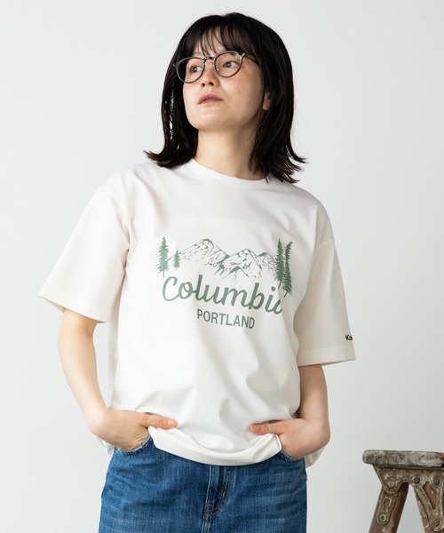 Columbia(コロンビア)の「Columbia/コロンビア Yahara Forest Graphic SS Tee Tシャツ(Tシャツ/カットソー・メンズ・ホワイト系2/ホワイト系1/ブラック系1/ブラック系2・XL/L/M)」の12枚目の写真
