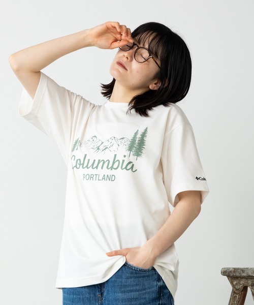 Columbia(コロンビア)の「Columbia/コロンビア Yahara Forest Graphic SS Tee Tシャツ(Tシャツ/カットソー・メンズ・ホワイト系2/ホワイト系1/ブラック系1/ブラック系2・XL/L/M)」の13枚目の写真