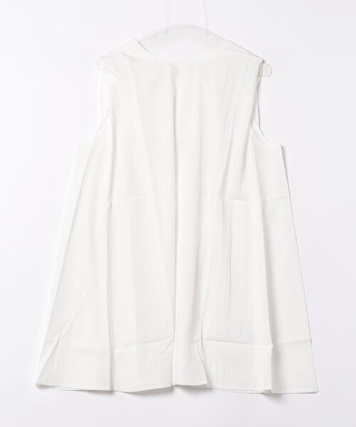 STYLEBLOCK（スタイルブロック）の「RNタフタノースリタックオーバーブラウス（シャツ/ブラウス・レディース・ブラック/ホワイト/ライトグレー/ライトブルー・M）」の2枚目の写真