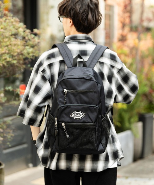 Dickies（ディッキーズ）の「Dickies ディッキーズ DK SQUARE POCKET BACK PACK バックパック リュック（バックパック/リュック・メンズ・レッド/ブラック・FREE）」の6枚目の写真