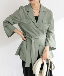 RIVE DROITE | シアーサファリジャケット(ミリタリージャケット)