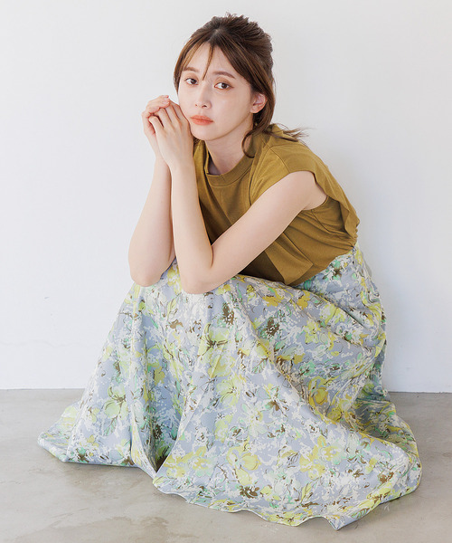 Dita Muaj.(ディータムアージュ)の「スクエアスリーブプルオーバー(Tシャツ/カットソー・レディース・ホワイト/ブラック/カーキ・FREE)」の14枚目の写真