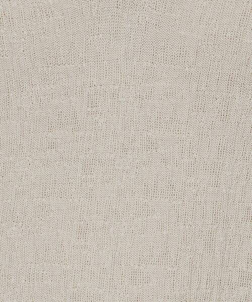 tk.TAKEO KIKUCHI（ティーケータケオキクチ）の「◆スキッパーニットポロシャツ（ポロシャツ・メンズ・ダークブラウン/グリーン系/オフホワイト/ブラック/ブルー/ブラウン系その他・03/02）」の7枚目の写真