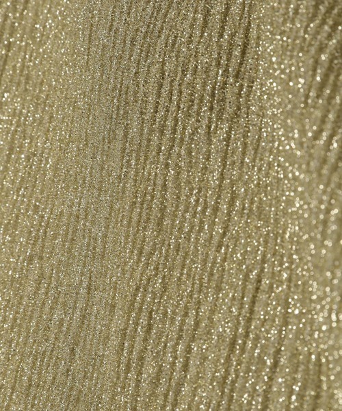 LEPSIM（レプシィム）の「ラメリブナロースカート　124068（スカート・レディース・ブラック/イエロー/グレー・FREE）」の9枚目の写真