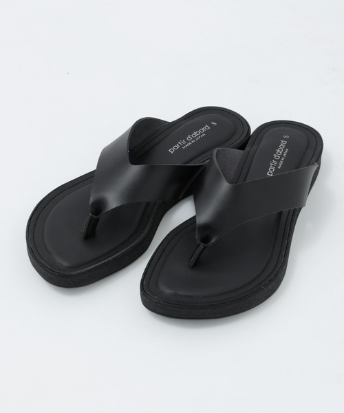 Sunny sportsサニースポーツ レザー トングサンダル ナチュラル 42