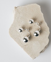 Aura | [aura/オーラ] 2WAY MOVE BALL シルバーピアス(ピアス（両耳用）)