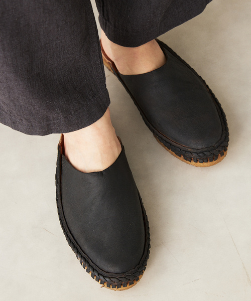 JOURNAL STANDARD relume（ジャーナルスタンダード　レリューム）の「MOHINDERS / モヒンダーズ CITY SLIPPERS SOLID（サンダル・メンズ・ブラック/ベージュ・90/100/110）」の3枚目の写真