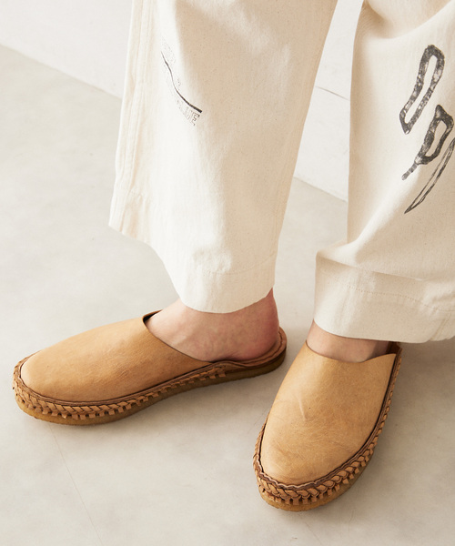 JOURNAL STANDARD relume（ジャーナルスタンダード　レリューム）の「MOHINDERS / モヒンダーズ CITY SLIPPERS SOLID（サンダル・メンズ・ブラック/ベージュ・90/100/110）」の6枚目の写真