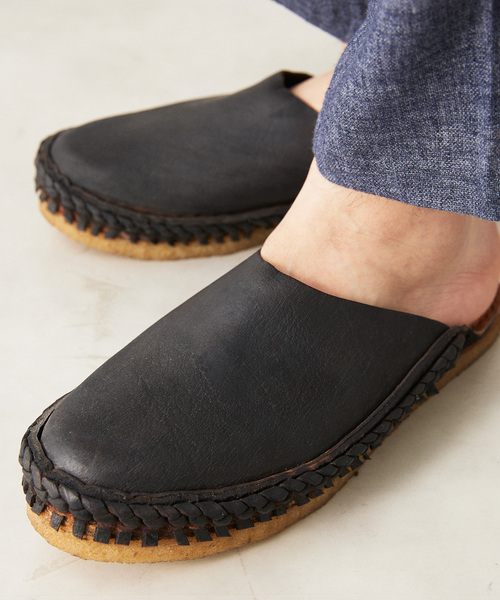 JOURNAL STANDARD relume（ジャーナルスタンダード　レリューム）の「MOHINDERS / モヒンダーズ CITY SLIPPERS SOLID（サンダル・メンズ・ブラック/ベージュ・90/100/110）」の11枚目の写真