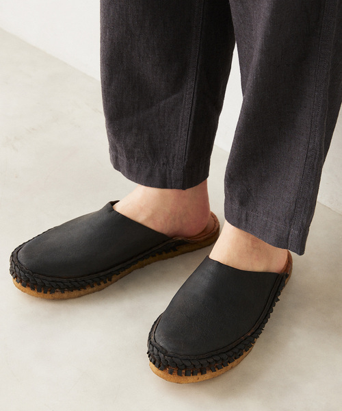 JOURNAL STANDARD relume（ジャーナルスタンダード　レリューム）の「MOHINDERS / モヒンダーズ CITY SLIPPERS SOLID（サンダル・メンズ・ブラック/ベージュ・90/100/110）」の12枚目の写真