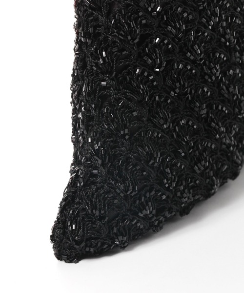 The Bagmati(ザバグマティ)の「【BAGMATI】ビーズバッグ(ショルダーバッグ・レディース・ブラック/アイボリー・FREE)」の18枚目の写真