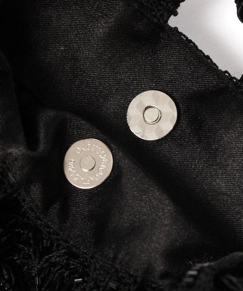 The Bagmati(ザバグマティ)の「【BAGMATI】ビーズバッグ(ショルダーバッグ・レディース・ブラック/アイボリー・FREE)」の17枚目の写真