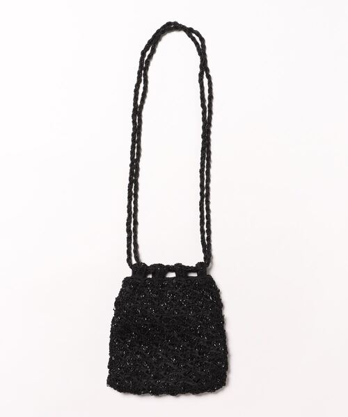 The Bagmati(ザバグマティ)の「【BAGMATI】ビーズバッグ(ショルダーバッグ・レディース・ブラック/アイボリー・FREE)」の10枚目の写真