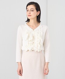 ANAYI | フローリーフリル プルオーバー(ニット/セーター)